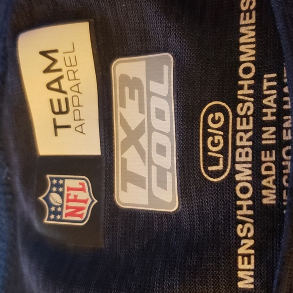 Men's large NFL New England Patriots short sleeve TX3 cool shirt - Picture 2 of 3